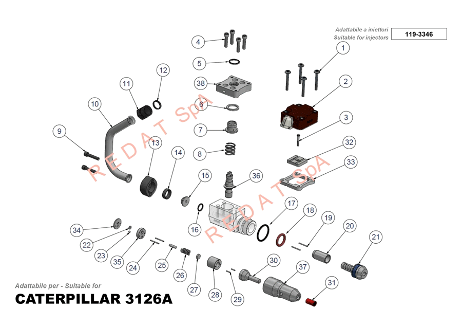 CATERPILLAR 3126A